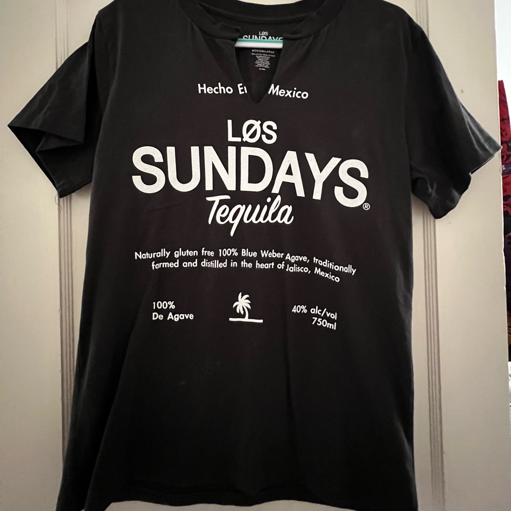 Los Sundays tequila brand shirt. Love their tequila. They are super cool.
